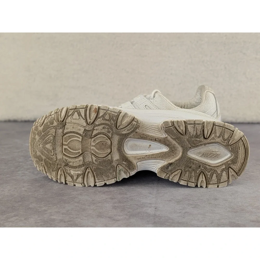 Avia Womens White Mesh Chunky Sneakers WMAV21ES042L Size 11 Athletic Shoes